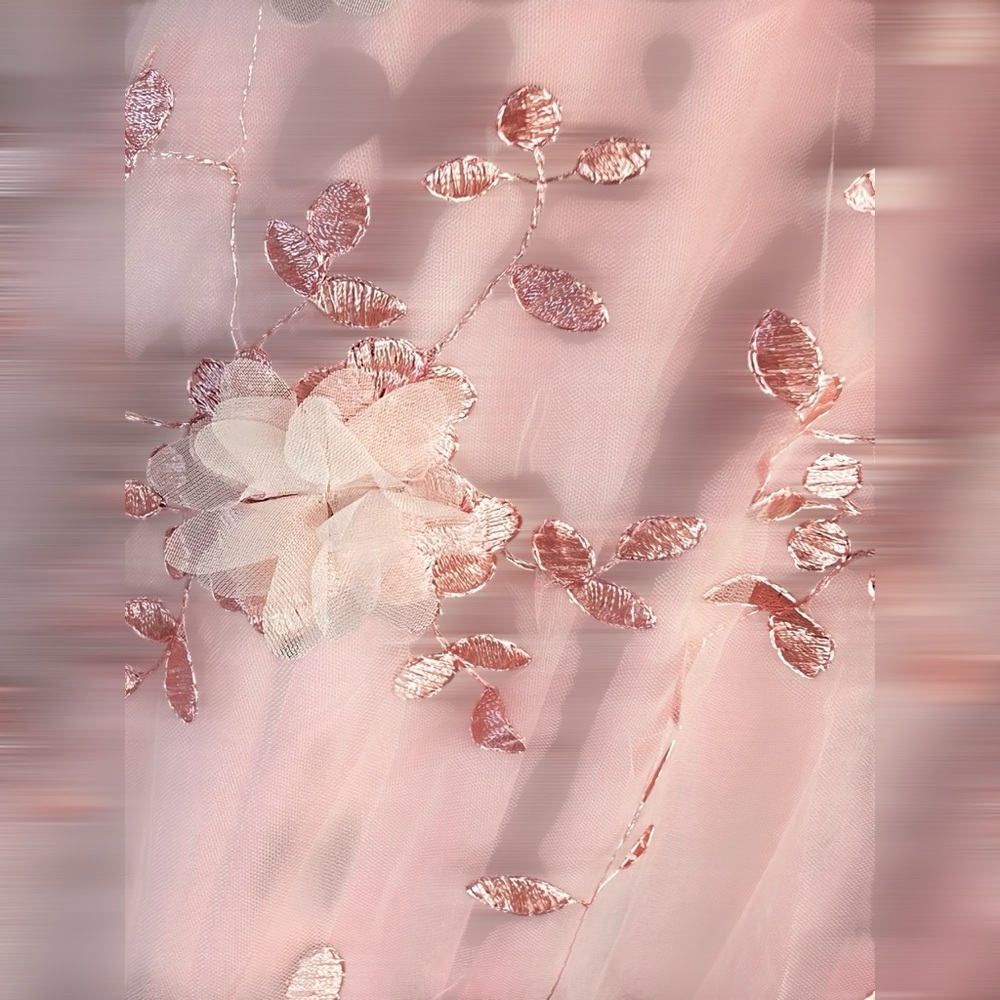 BALANCE blush floral mini dress S M L - Picture 5 of 9